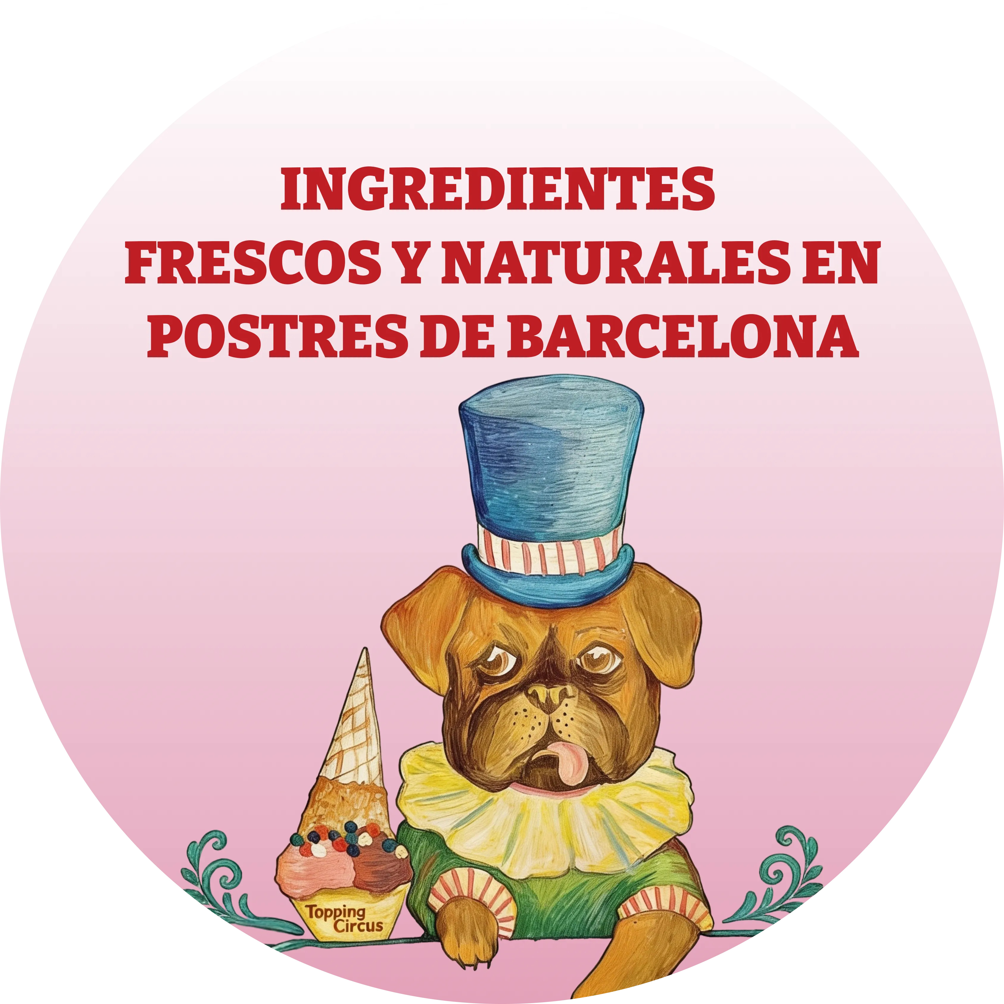 Natural Ice Cream Made Daily Image of artisanal ice cream made fresh daily at Topping Circus Barcelona, authored by Topping Circus & featured by http://toppingcircus.com/